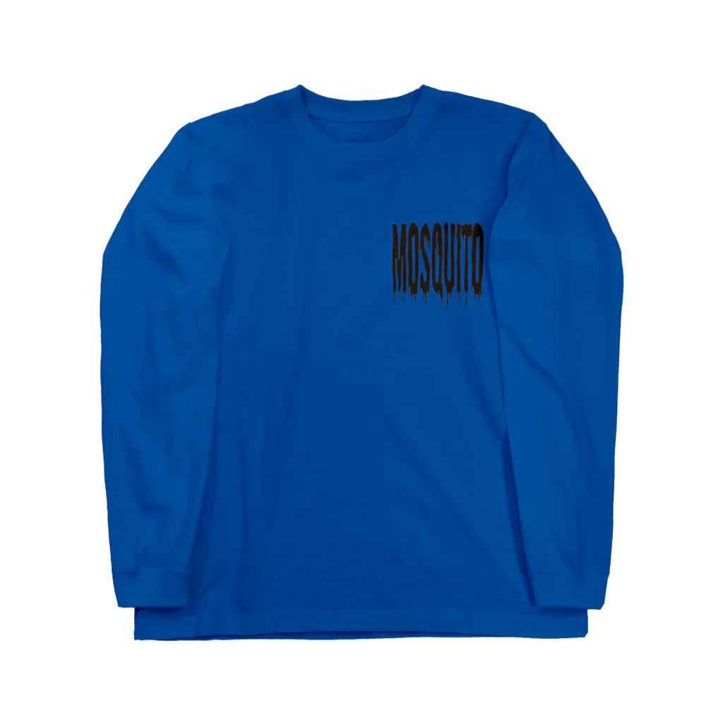 LIVEHOUSE MOSQUITOのシタタリロゴ Long Sleeve T-Shirt