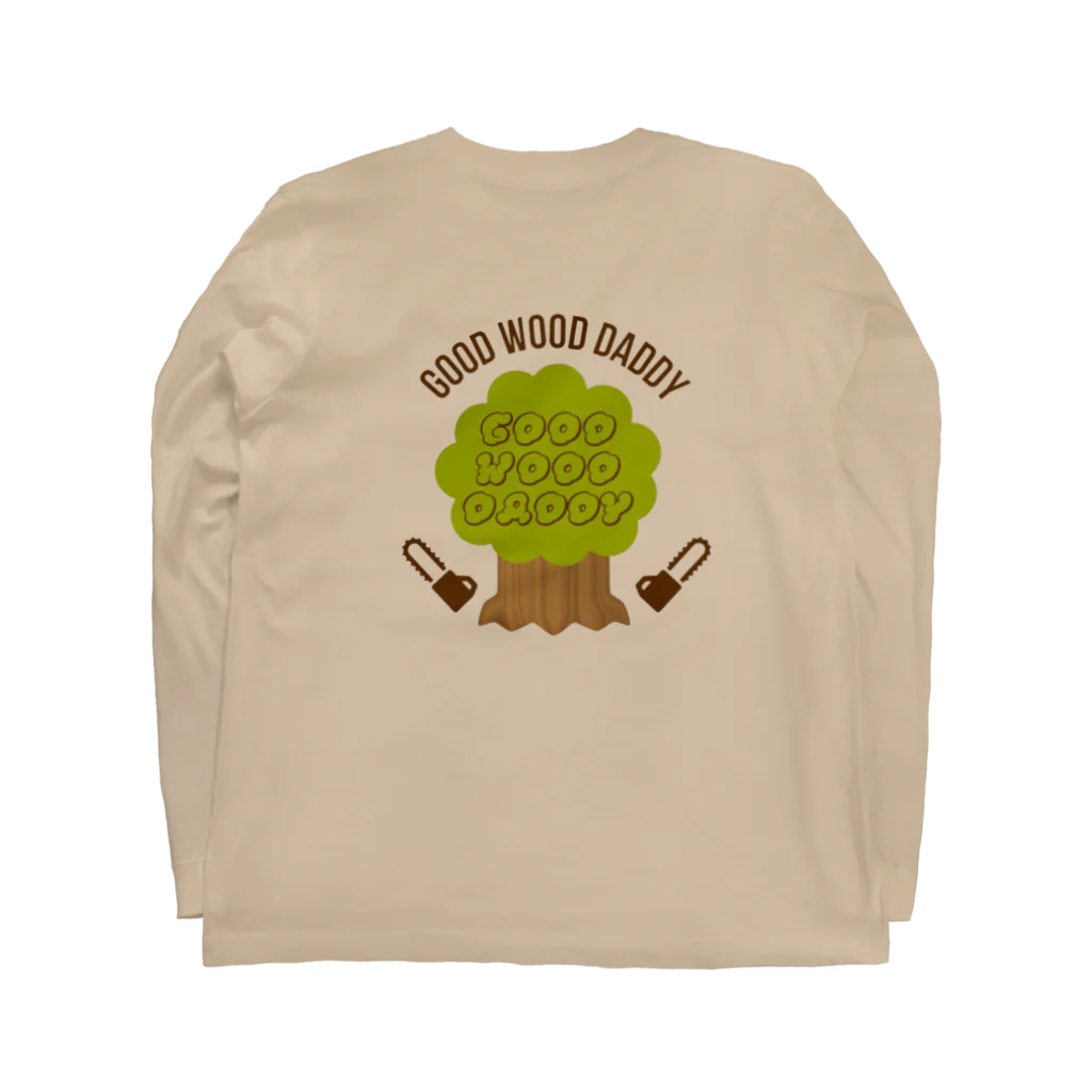 GoodWoodDaddyのGoodWoodDaddy　フルカラーロゴ Long Sleeve T-Shirt :back