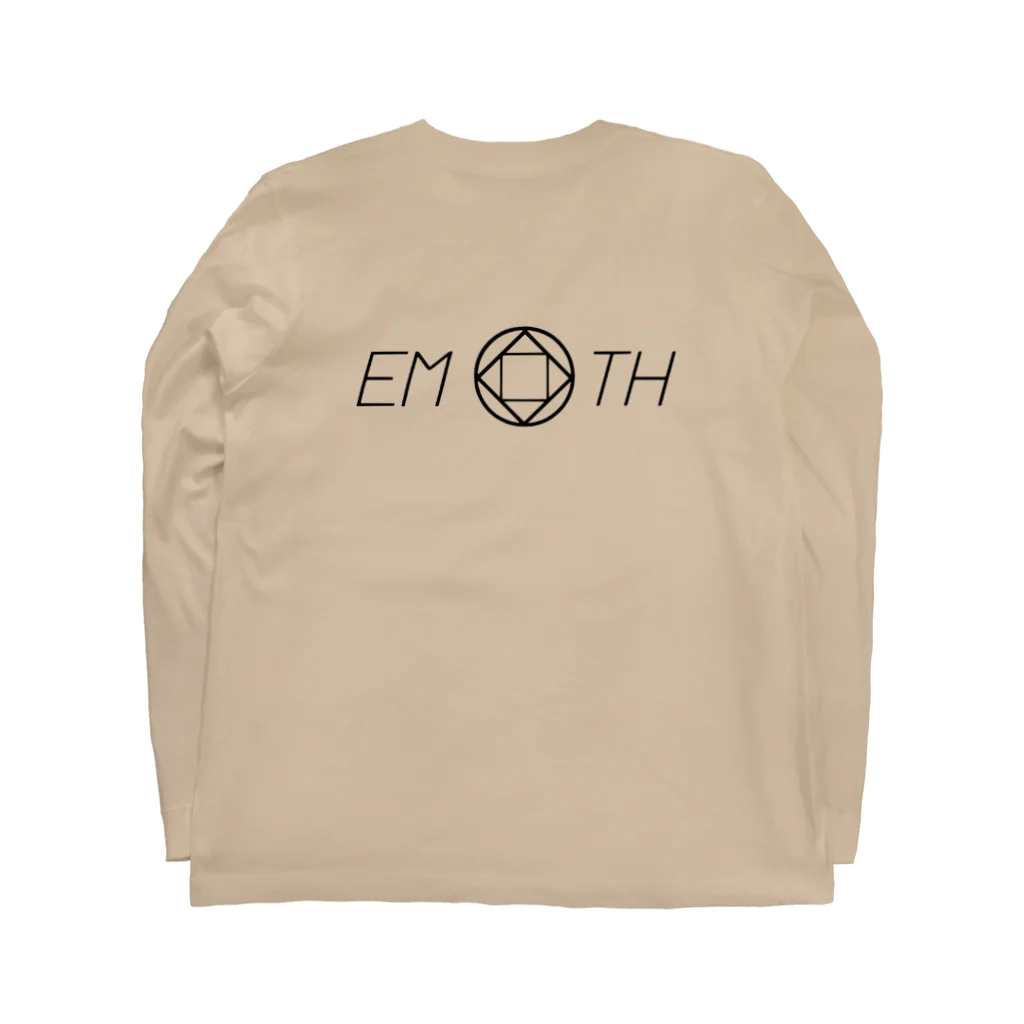 EMOTH/エモスのよごれてもいいヤツ ロングスリーブTシャツの裏面