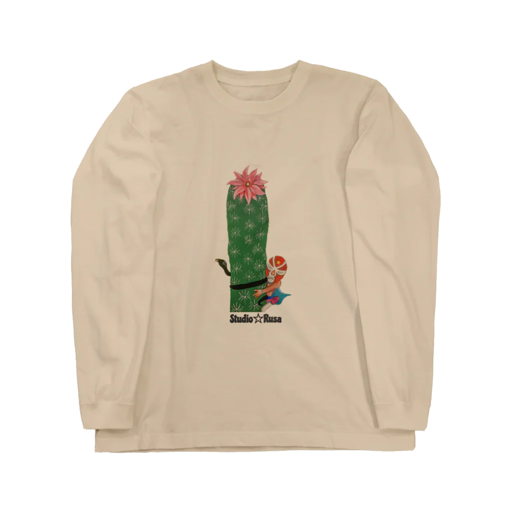 ___studio_rusa___のコブラツイスト Long Sleeve T-Shirt