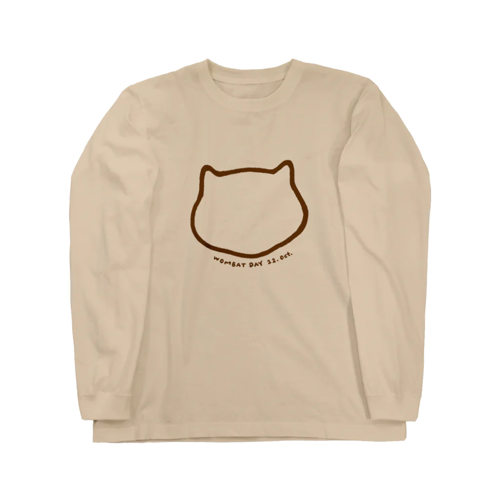 bird-designのウォンバットデー記念 Long Sleeve T-Shirt