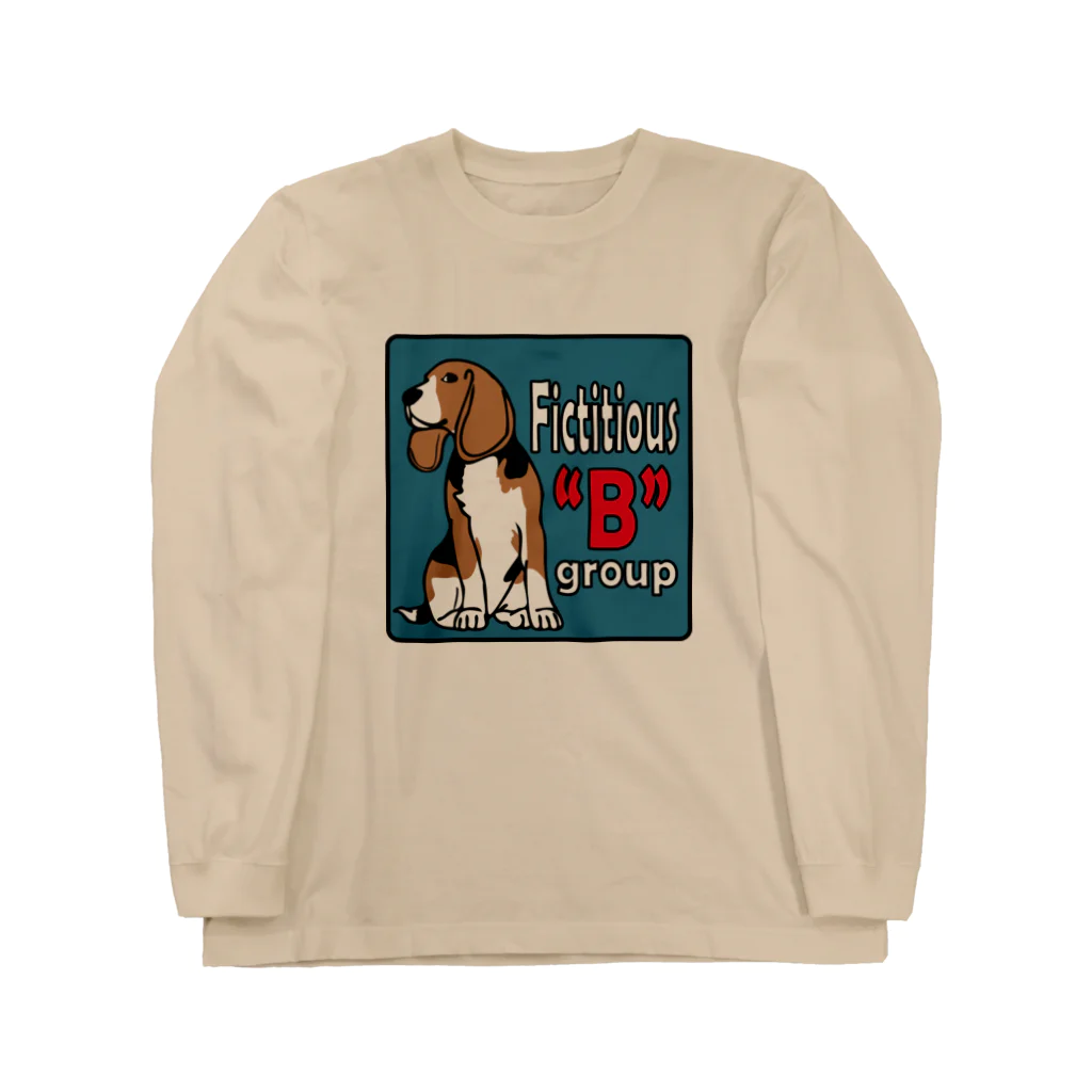 beagle meter the shopのfictitious B group ロングスリーブTシャツ