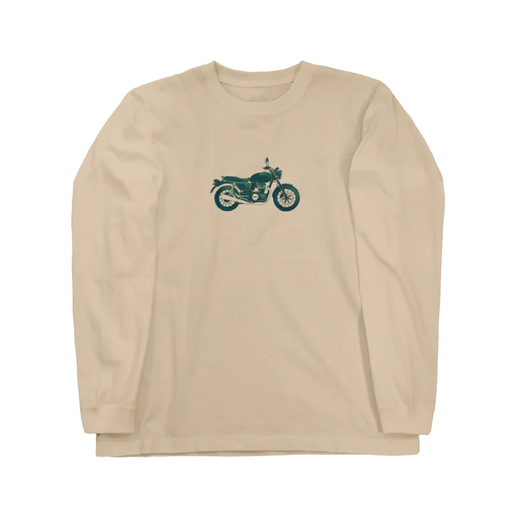 カササギの巣のクラシックバイク乗ろうぜ！お前バイクな Long Sleeve T-Shirt