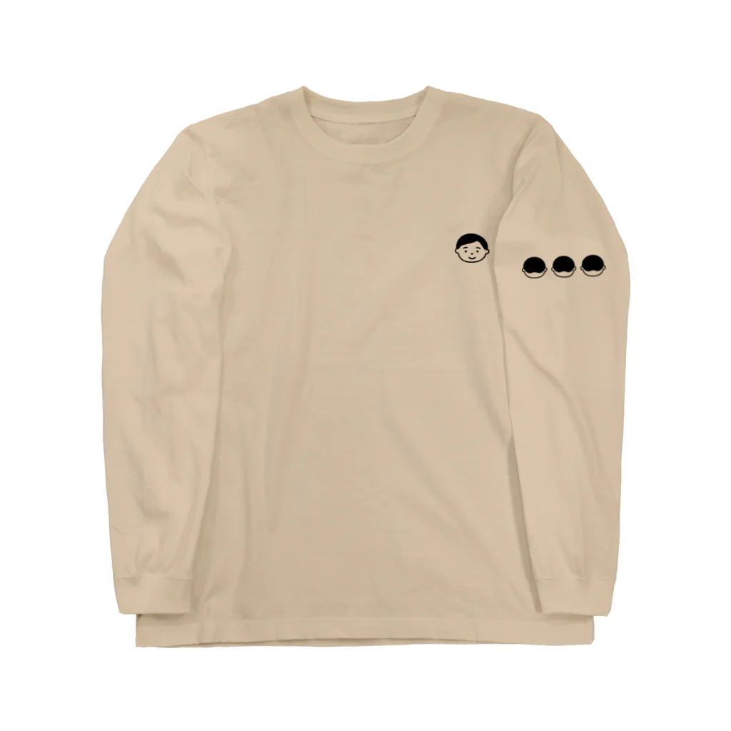 日常生活合同会社 オンライン事業部のロングスリーブTシャツ（いっつ君） Long Sleeve T-Shirt