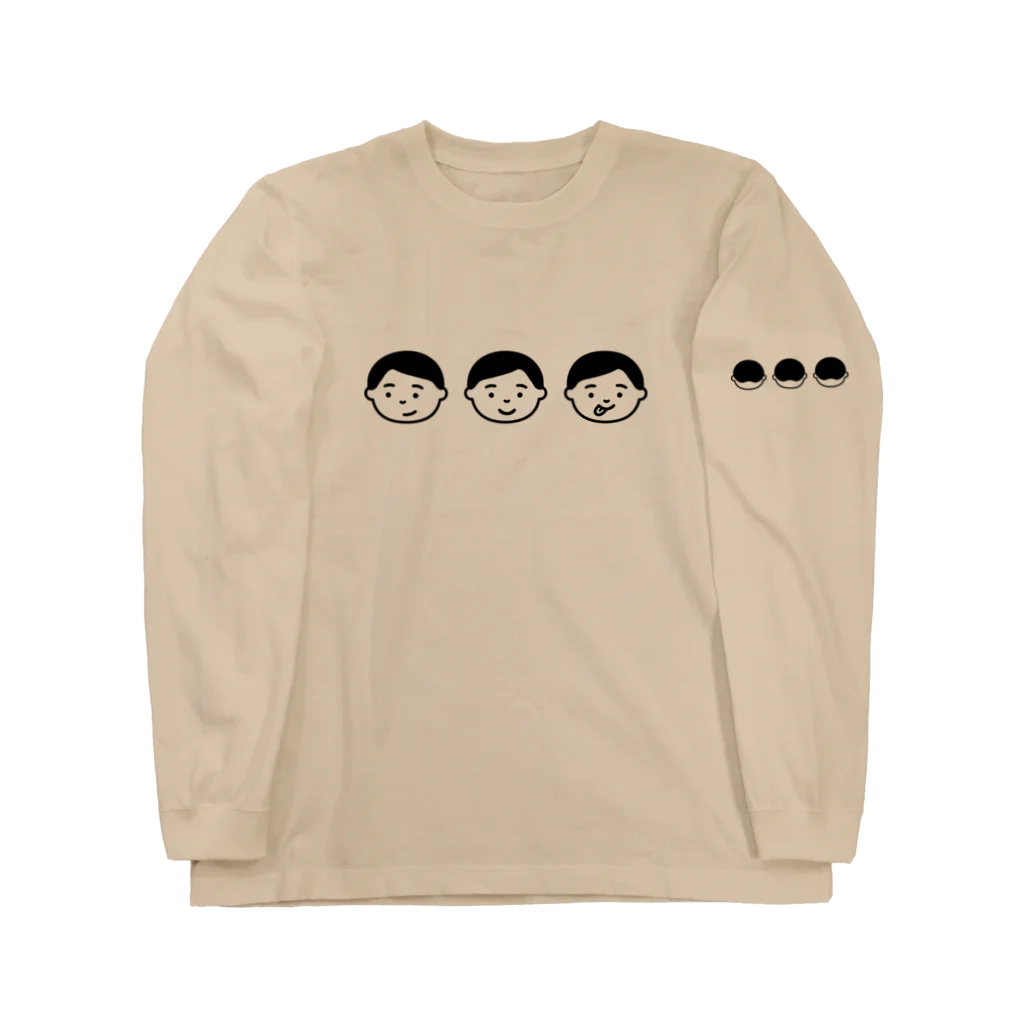 日常生活合同会社 オンライン事業部のロングスリーブTシャツ（いっつ君） Long Sleeve T-Shirt