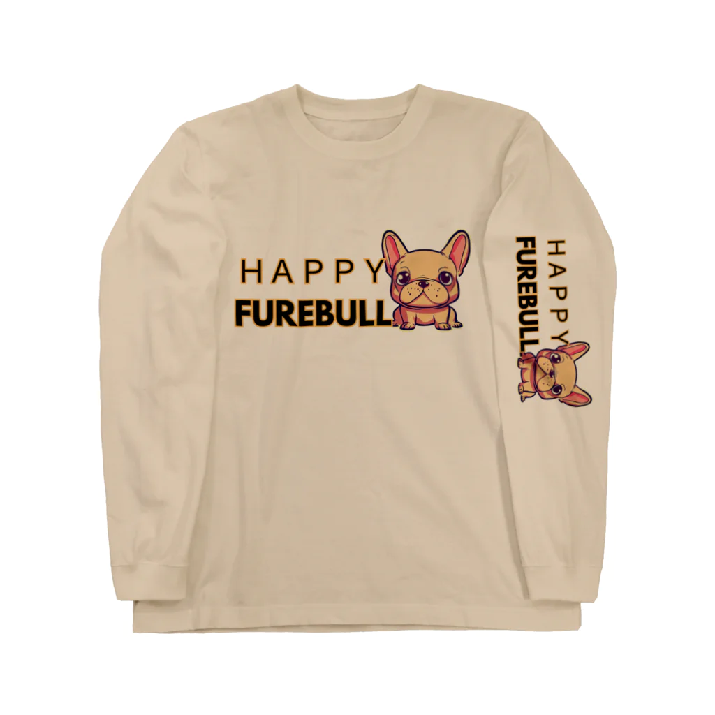 furebuhi　clubのHAPPY FUREBULL（ハッピーフレブル） Long Sleeve T-Shirt