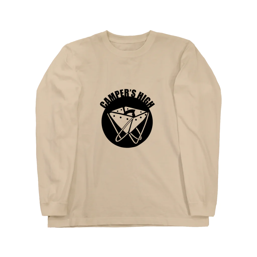 id-linkの焚き火台 Long Sleeve T-Shirt