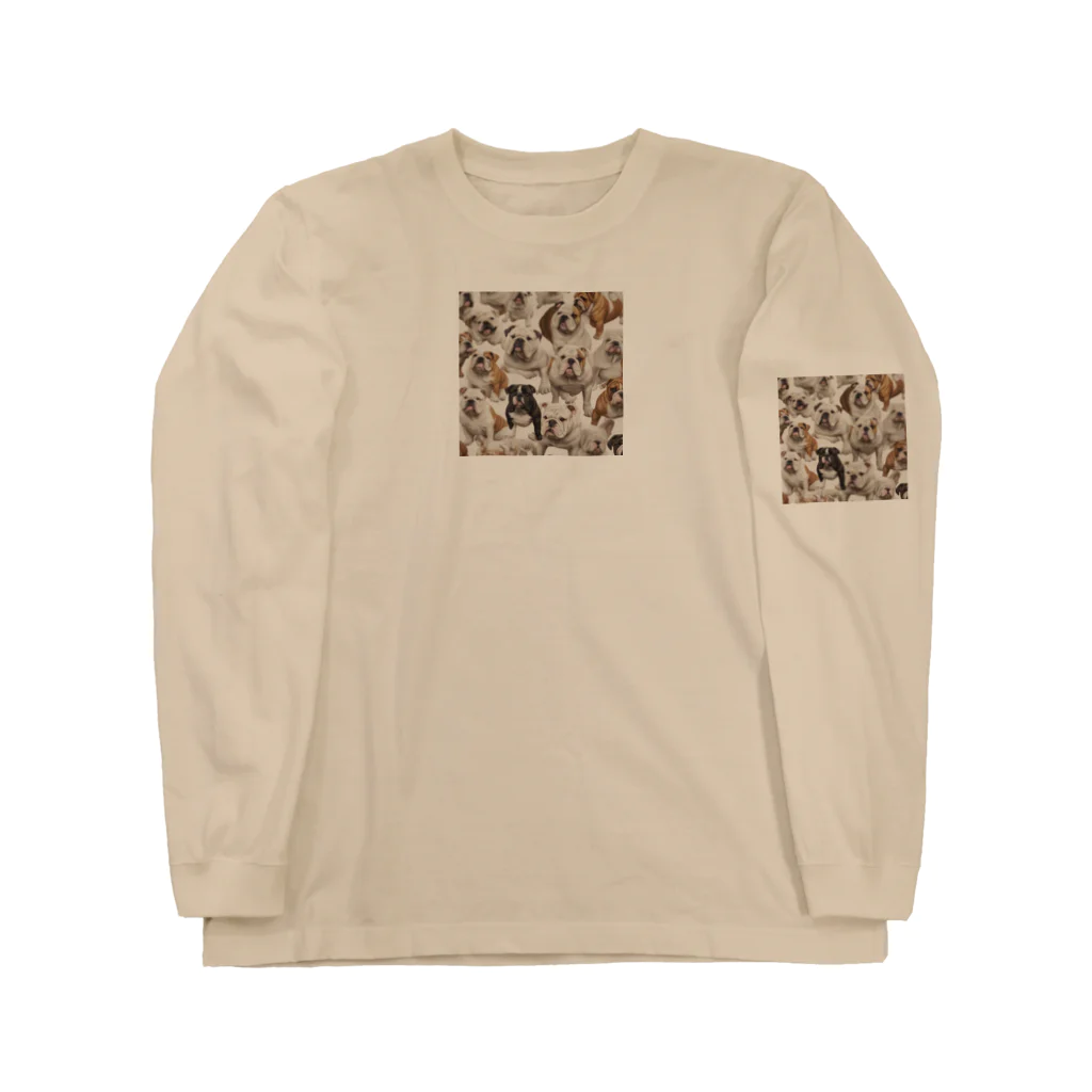 Kおばさんのぶるぶる ぶるどっぐ！ Long Sleeve T-Shirt