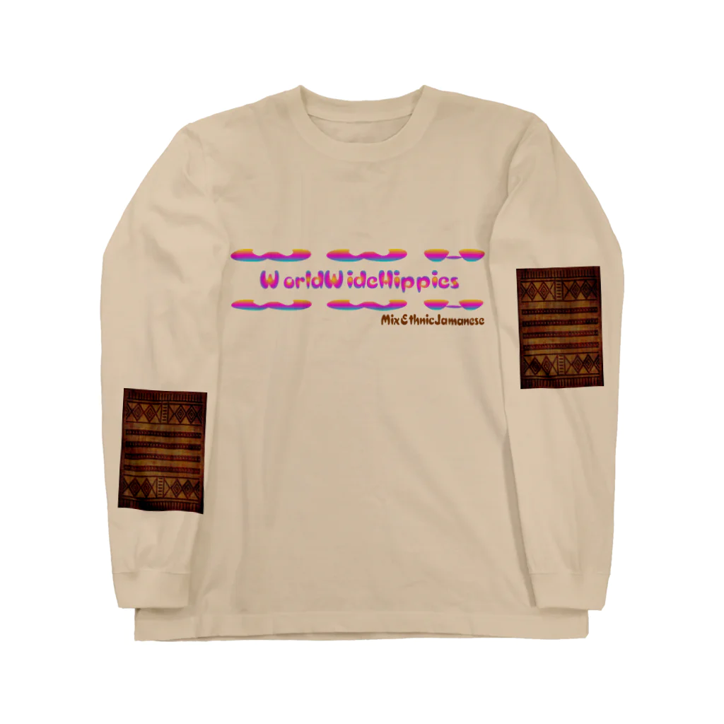 mixethnicjamamaneseのオリジナルロゴシリーズ～ＷＷＨ Long Sleeve T-Shirt