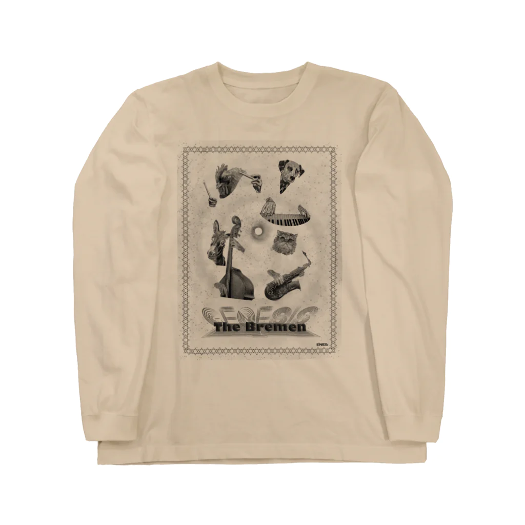 enell T-shirt design  のThe Bremen『GENESIS』 Long Sleeve T-Shirt