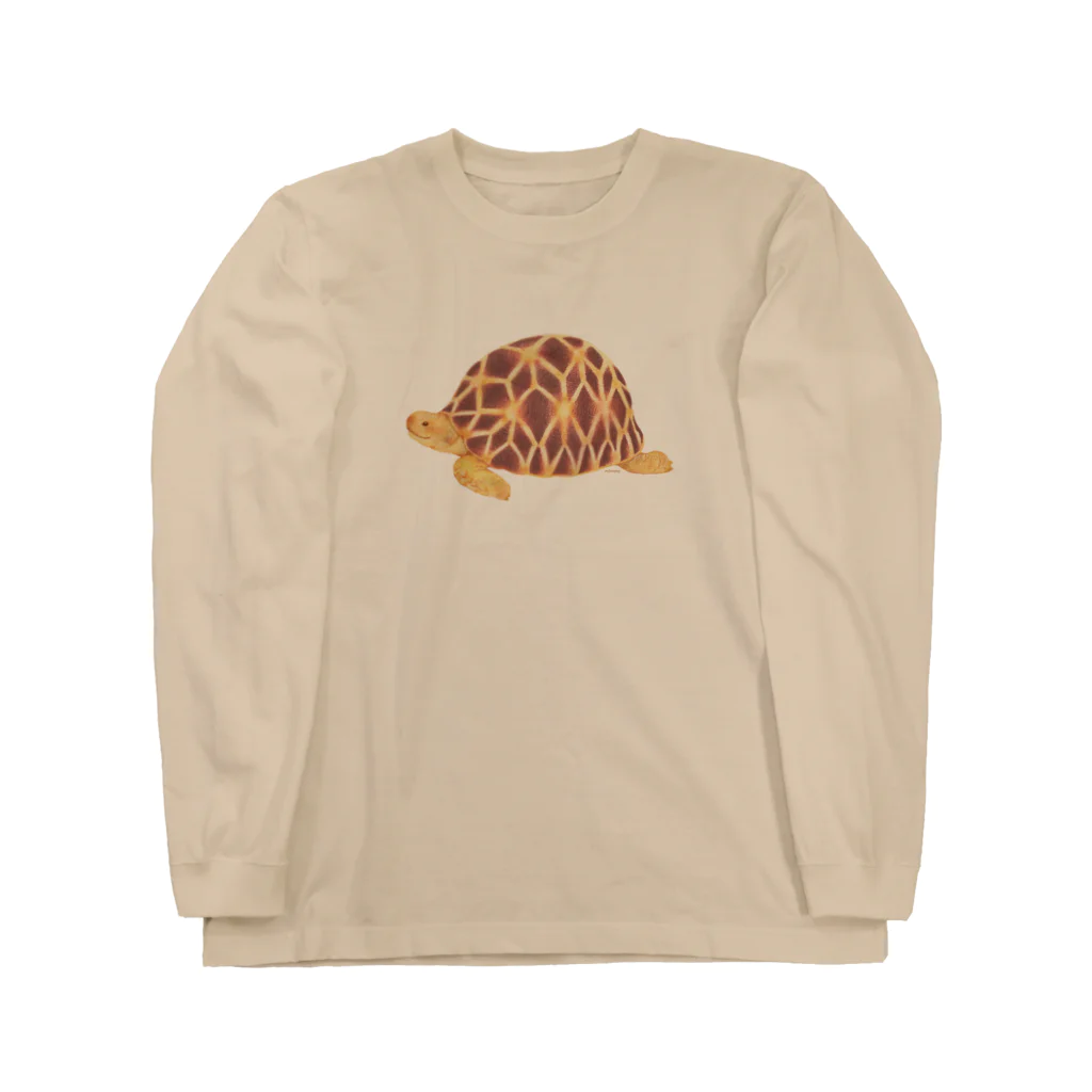 めろんぽっぷのお店だよのビルマホシガメ 明星 Long Sleeve T-Shirt