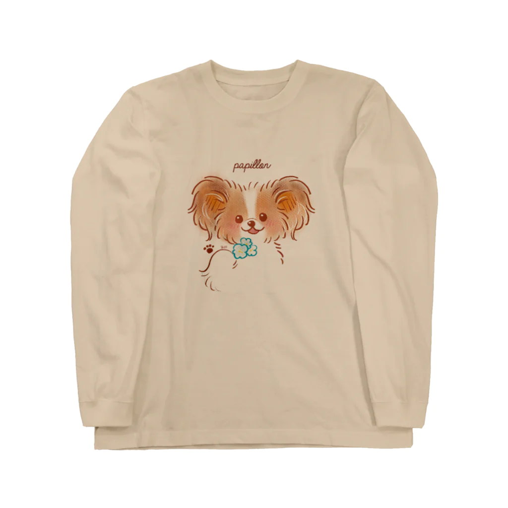 くろさわゆいの子パピヨン Long Sleeve T-Shirt