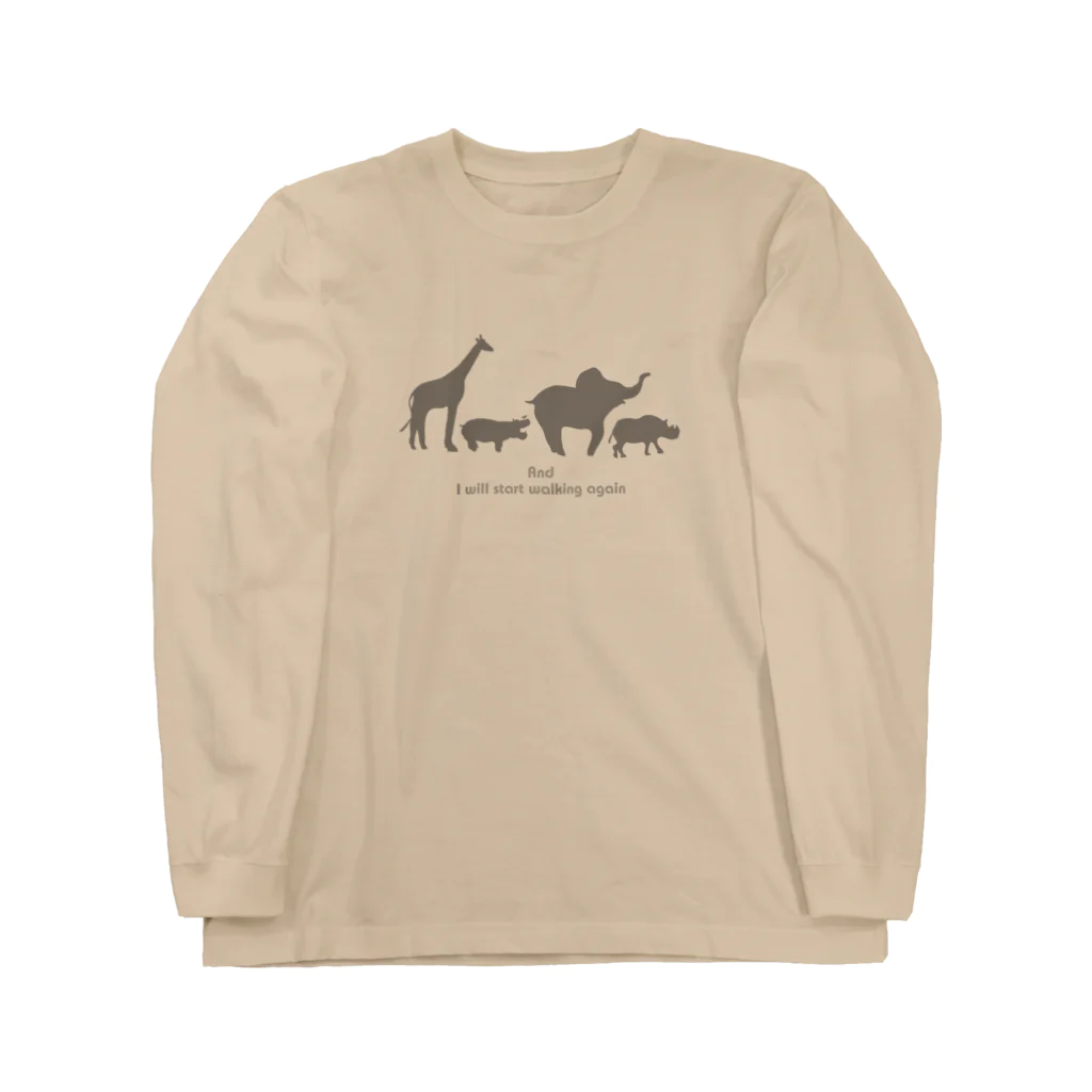 Ritora-BoraluaのAnd start walking again Long Sleeve T-Shirt