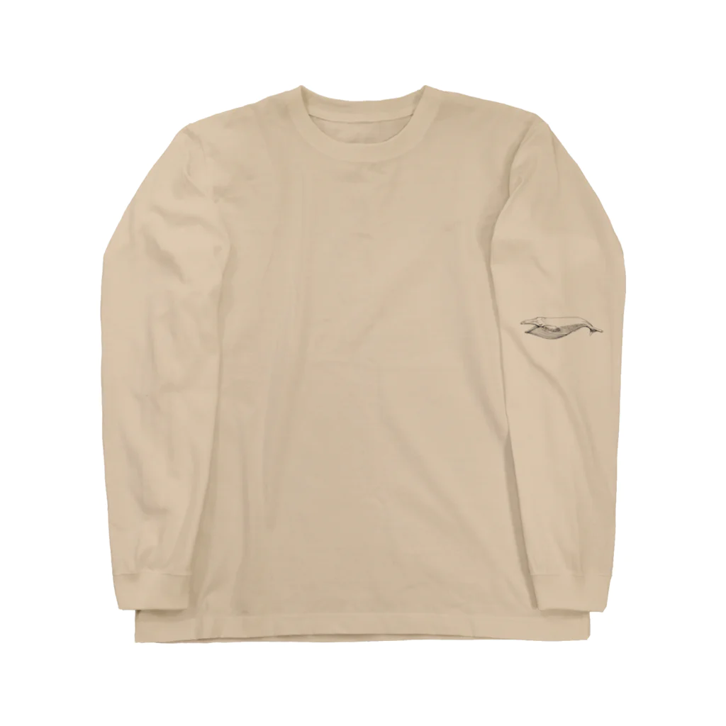 necoen. ねこあん.のクジラ Long Sleeve T-Shirt