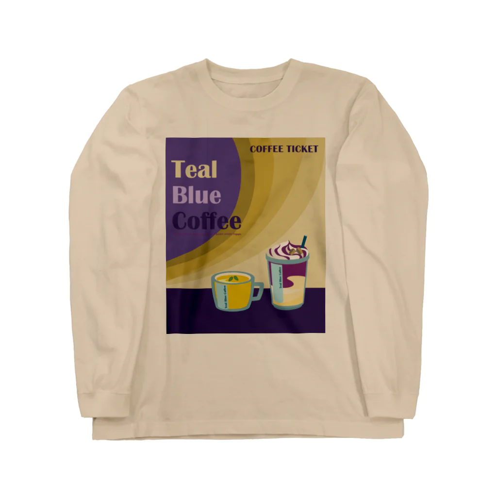 Teal Blue CoffeeのAutumn Fair Long Sleeve T-Shirt