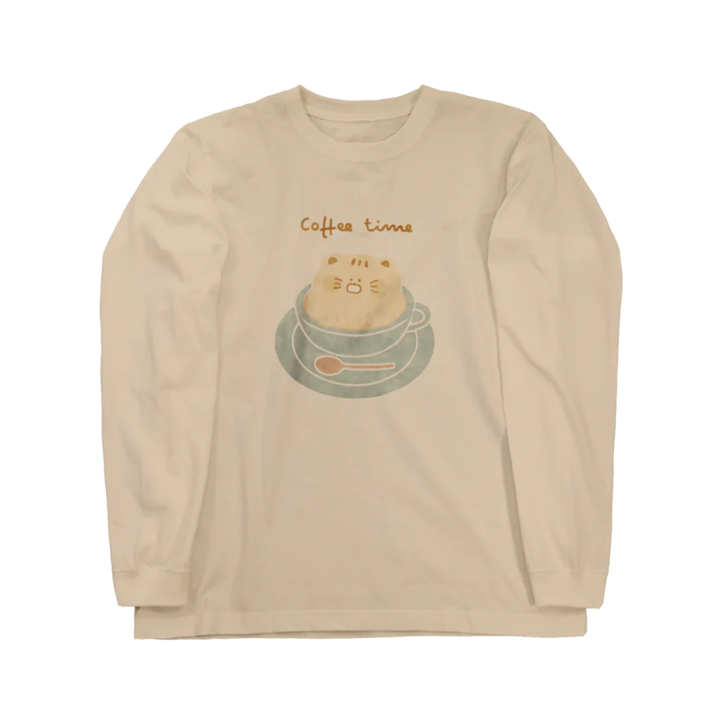 こもれび村のCoffee time  ロングスリーブTシャツ