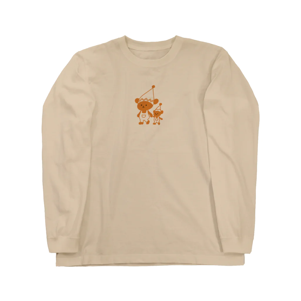 yuccoloのくまさんぽ Long Sleeve T-Shirt