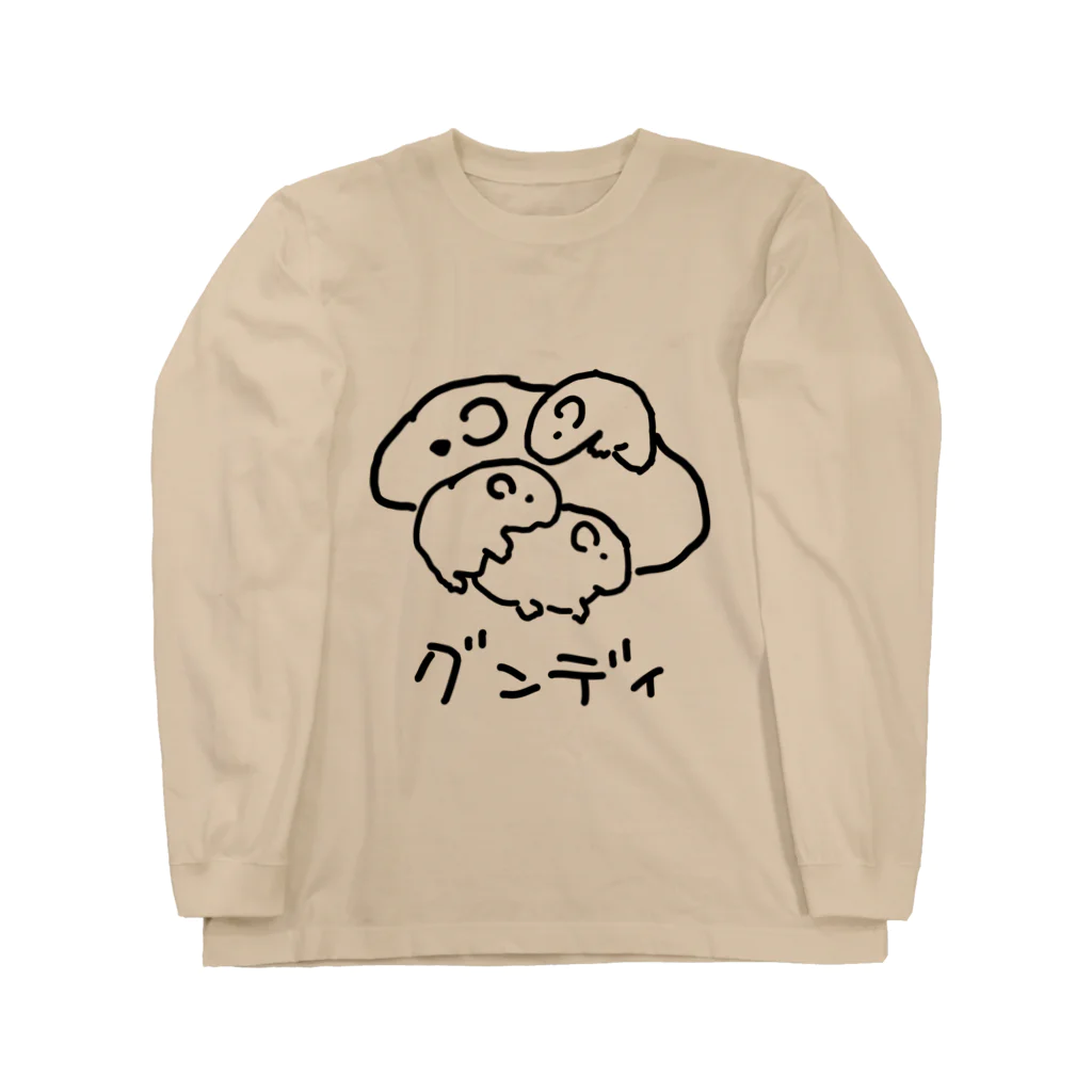 いきものや　のの（別館）のグンディ ロングスリーブTシャツ