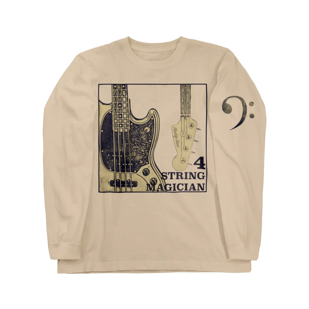 Phobby Meleの４string Magician＃2 ロングスリーブTシャツ