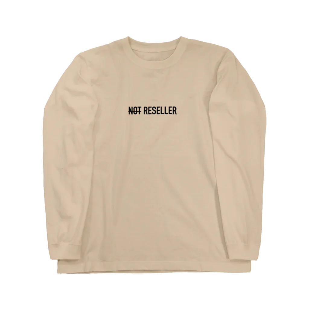 NOT RESELLER by NC2 ch.のNOT RESELLER BRAND NAME ver. ロングスリーブTシャツ