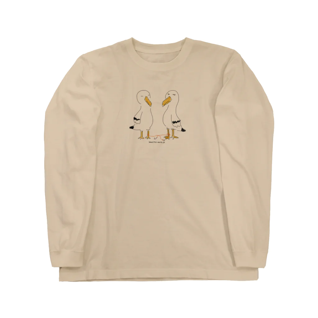 Beautiful Earthの運命の赤い糸 Long Sleeve T-Shirt