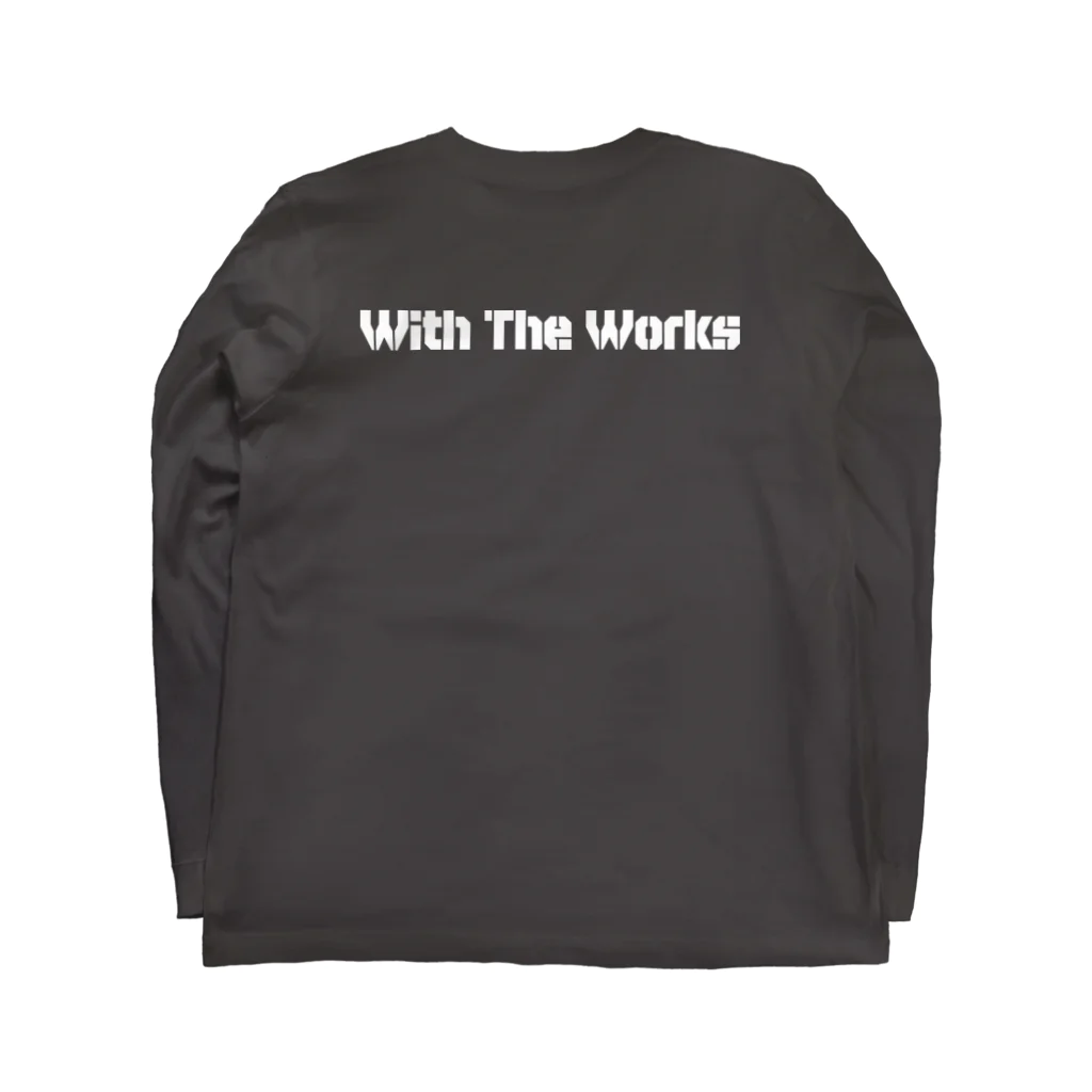 T-ShhhのW.T.W(with the works) ロングスリーブTシャツの裏面