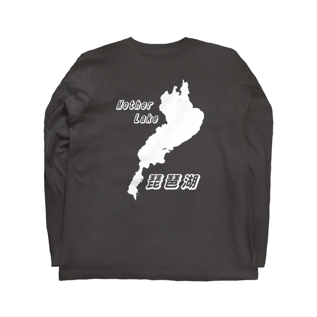 Fishing_wearのMother Lake 琵琶湖 ロングスリーブTシャツの裏面