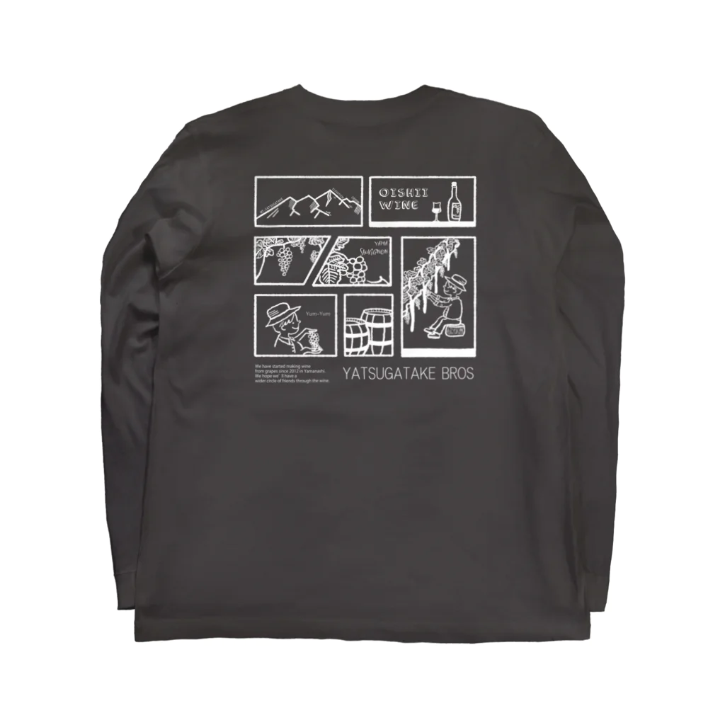 八ヶ岳BROSの八ヶ岳BROS Long Sleeve T-Shirt :back