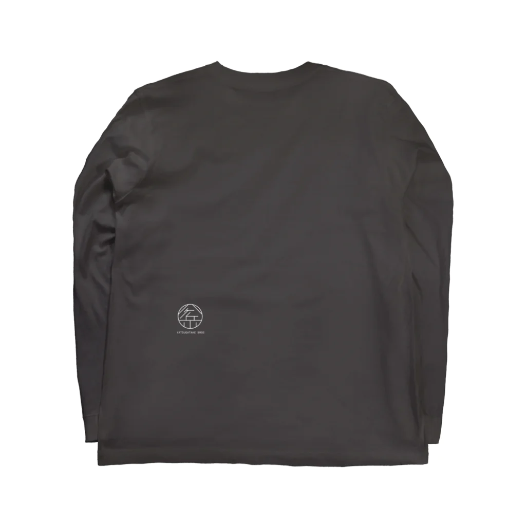 八ヶ岳BROSの八ヶ岳BROS　前面プリントVer. Long Sleeve T-Shirt :back