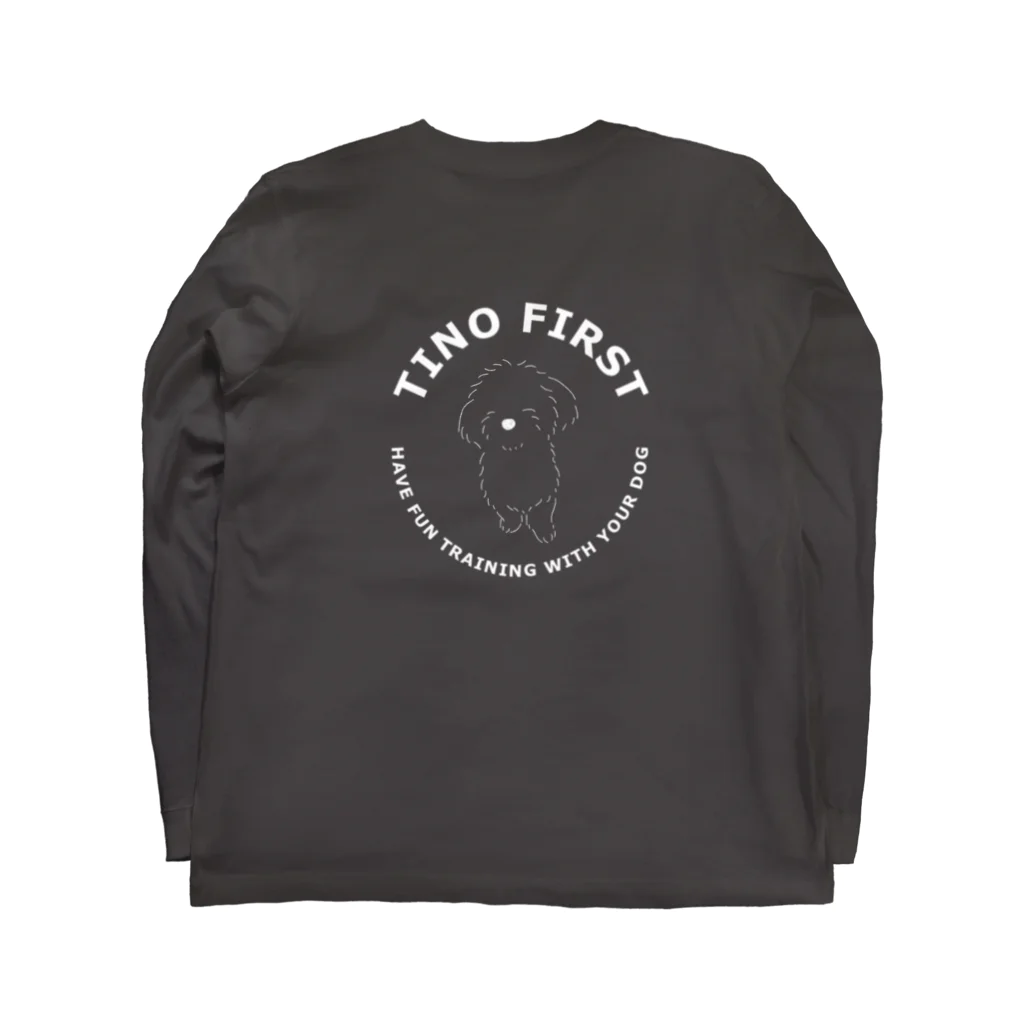 おいらティノのうちの子ファーストTシャツ Long Sleeve T-Shirt :back