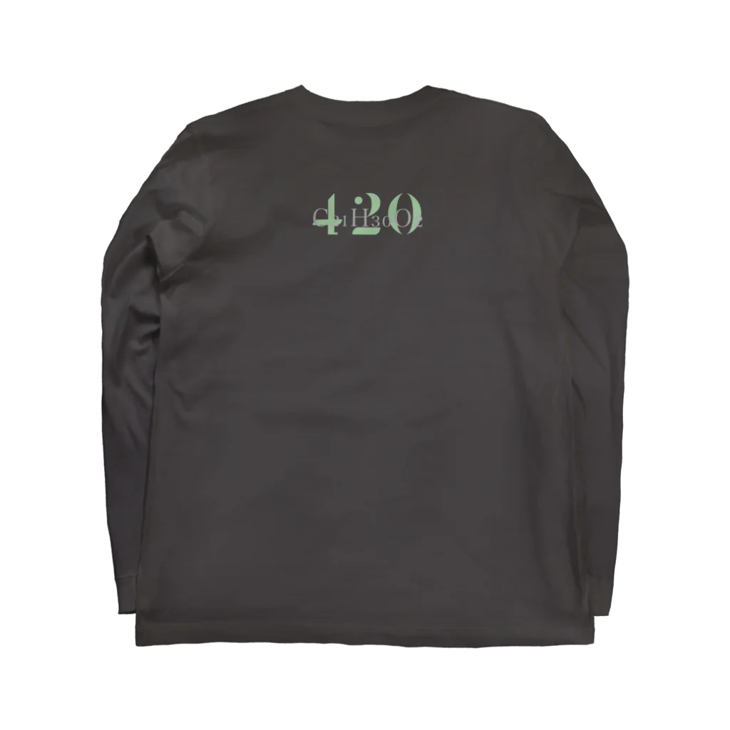 キヨの420 Girl Long Sleeve T-Shirt :back