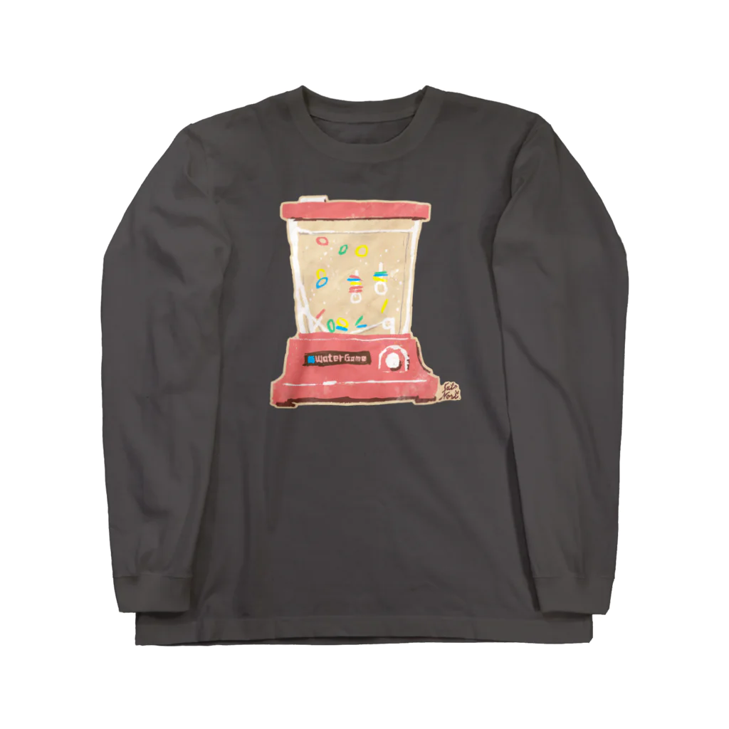 サトウノリコ*の【昭和】ウォーターゲーム Long Sleeve T-Shirt