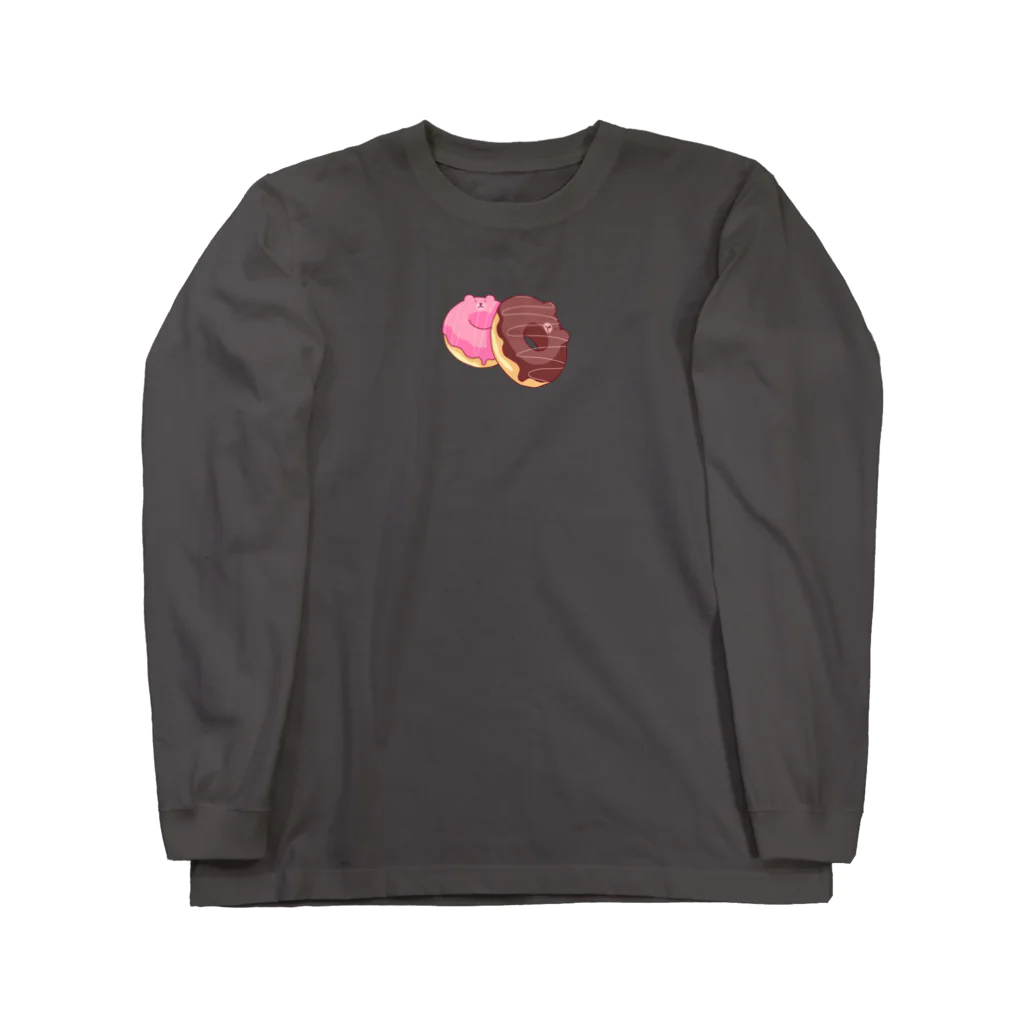 あいのドーナツのほほえみくまさん Long Sleeve T-Shirt