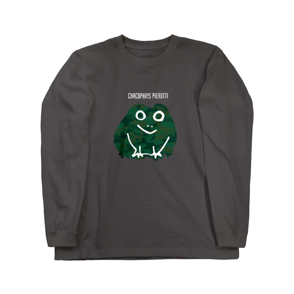 Bear Fish Companyのチャコガエル（カエル） Long Sleeve T-Shirt