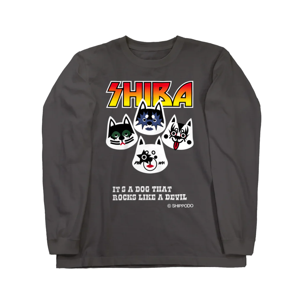 しっぽ堂のSHIBA Long Sleeve T-Shirt