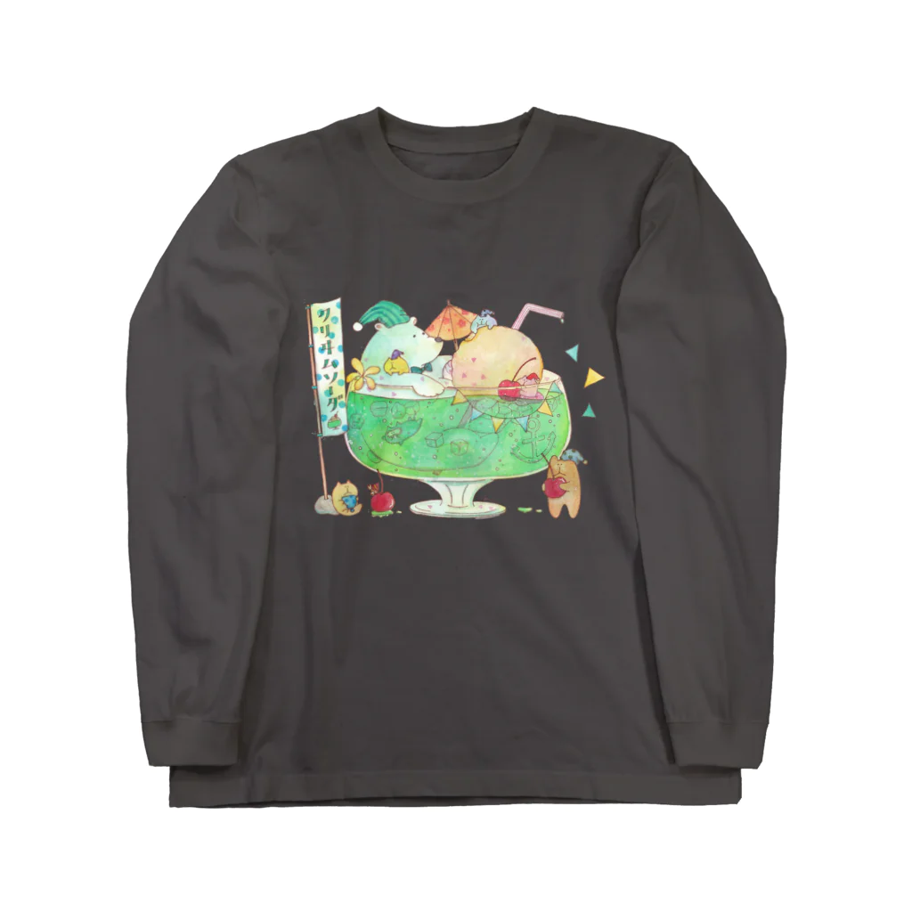 NONKI NIKKIのシロクマの夢 Long Sleeve T-Shirt