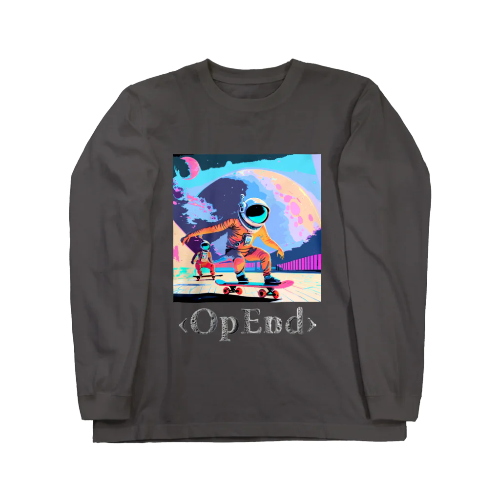 〈OpEnd〉STREETの【OpEnd】SK8‐Moon sk8er Long Sleeve T-Shirt