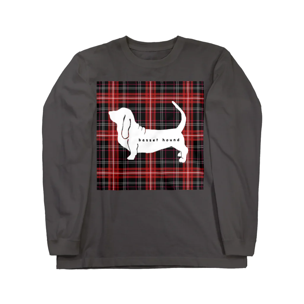 bow and arrow のバセットハウンド2 Long Sleeve T-Shirt
