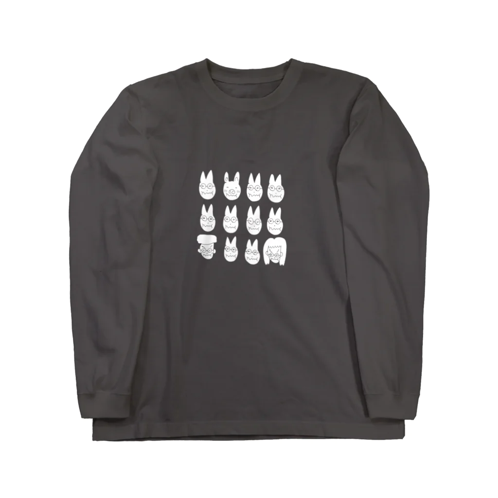 m-k-mのおこってるネコちゃん Long Sleeve T-Shirt