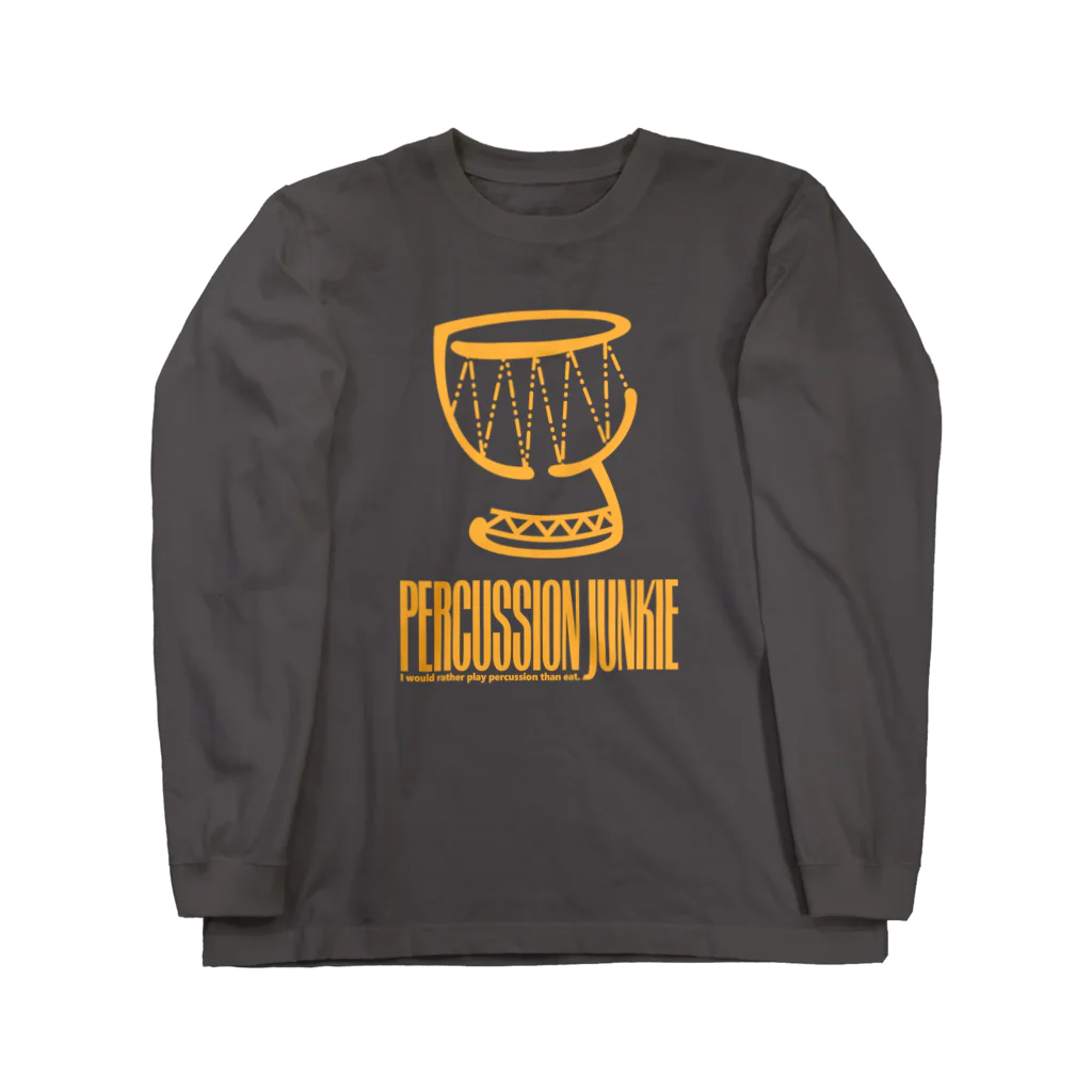 percussion junkieのpercussion junkie Long Sleeve T-Shirt