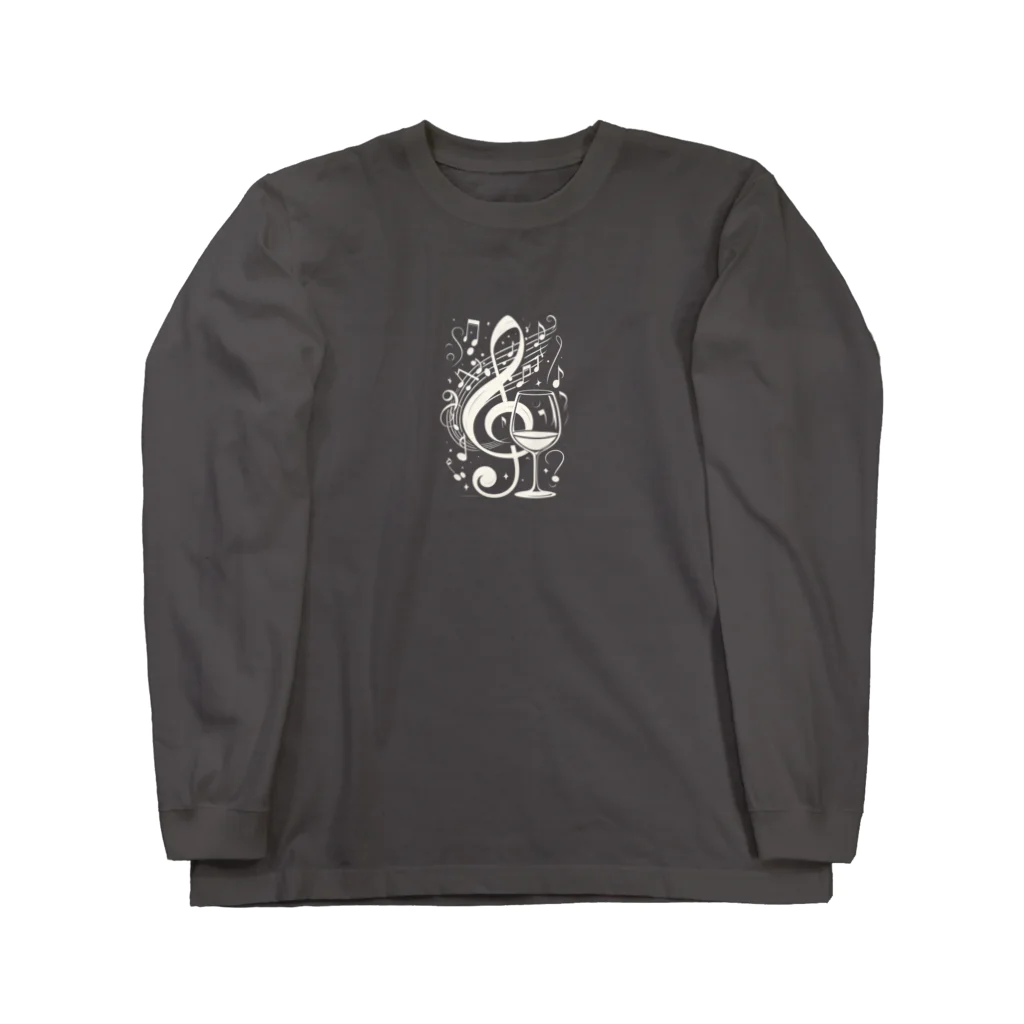 KsdesignのThe Rhythm of Wine ロングスリーブTシャツ