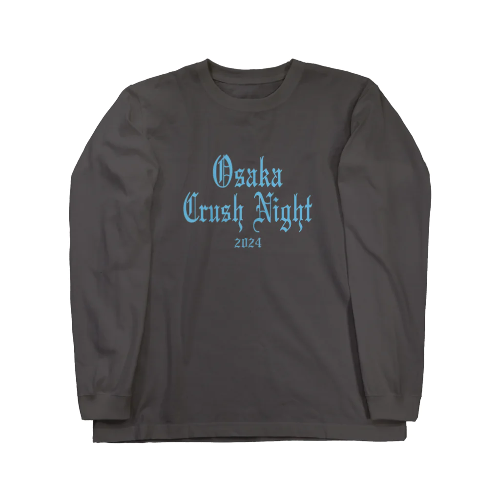 天龍プロジェクトの『Osaka Crash Night2024』シリーズ Long Sleeve T-Shirt