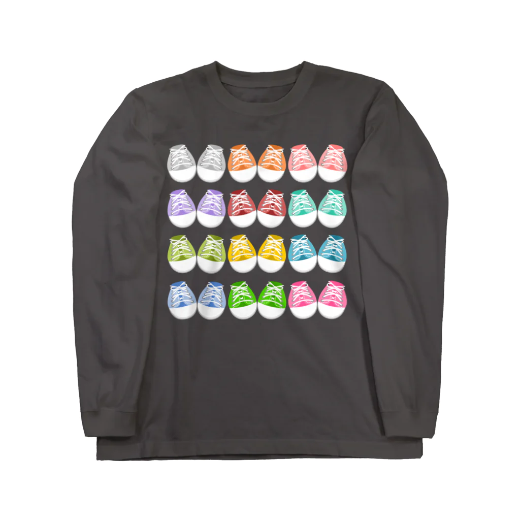 A33のカラフルシューズ Long Sleeve T-Shirt