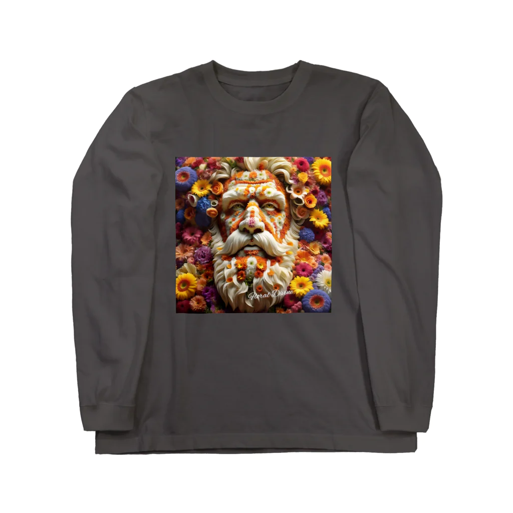 お花屋SUNのFloral Divine「フローラル ディバイン」 Long Sleeve T-Shirt