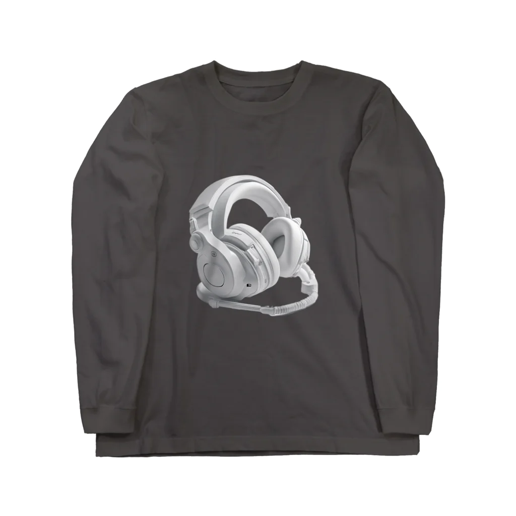 chan-takehaniのモノクロームの音世界 Long Sleeve T-Shirt