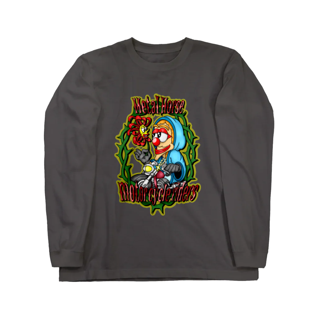 METAL HORSE 金属の馬のMETAL HORSE マリア Long Sleeve T-Shirt