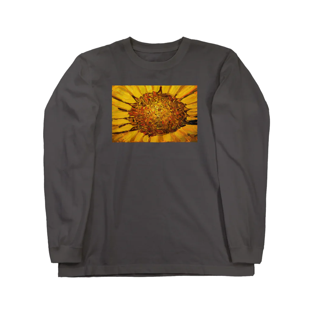 TOMOYA MURAKAMIのSUN FLOWER  Long Sleeve T-Shirt