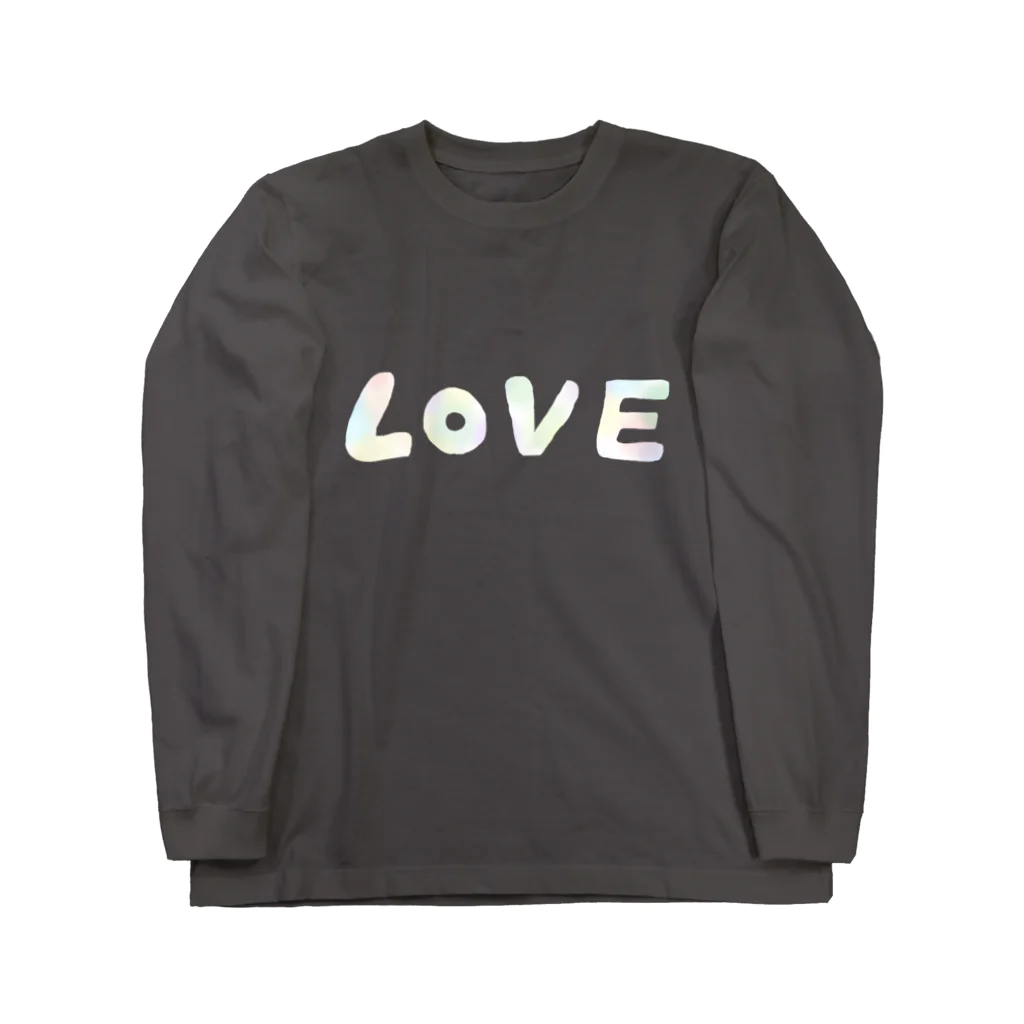 令和ベイビーのLOVE ロングスリーブTシャツ