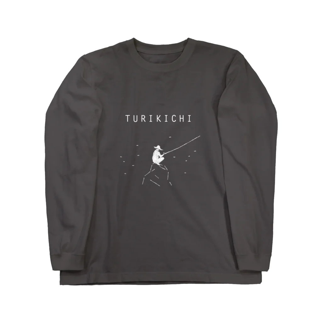 NIKORASU GOの釣り人専用デザイン「ツリキチ」 Long Sleeve T-Shirt