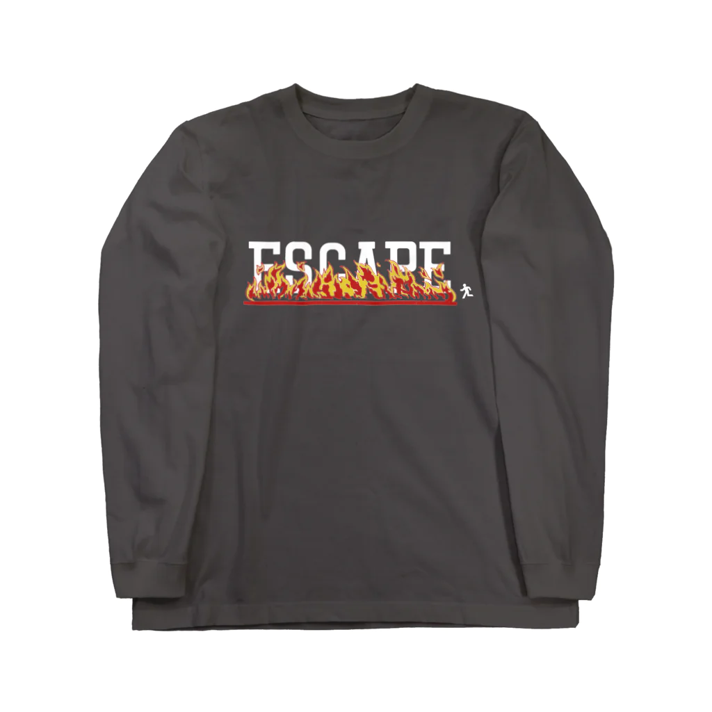 summonsのescape_fire_w ロングスリーブTシャツ